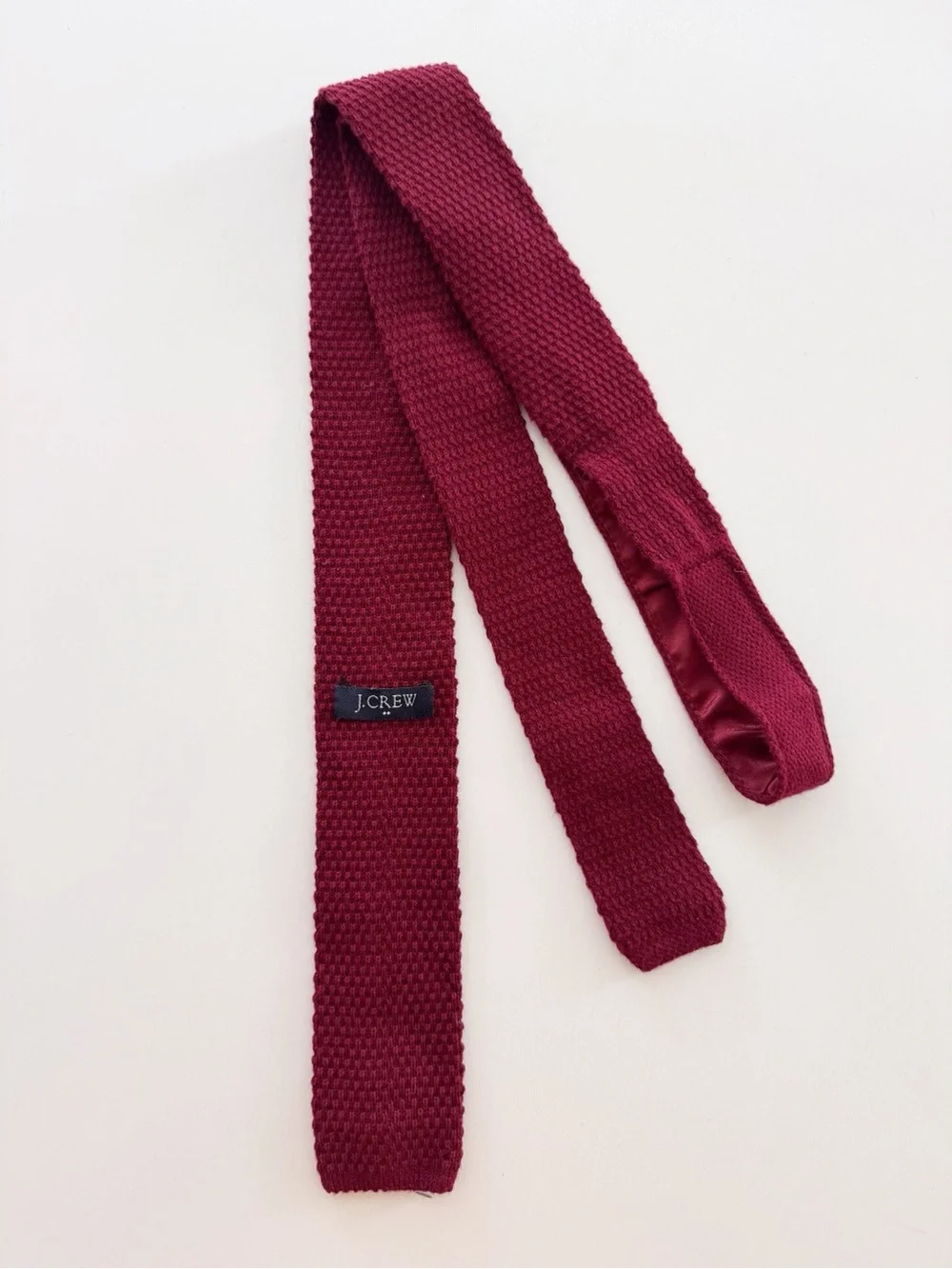 J. Crew Knit Square End Tie